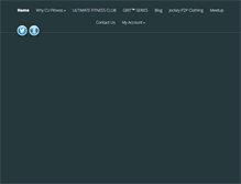 Tablet Screenshot of cufitness.com